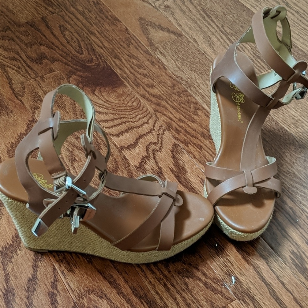 Matt bernson cognac wedges